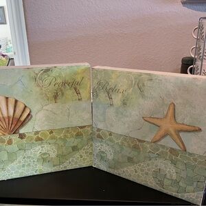 Beach Themed Wall Art Set